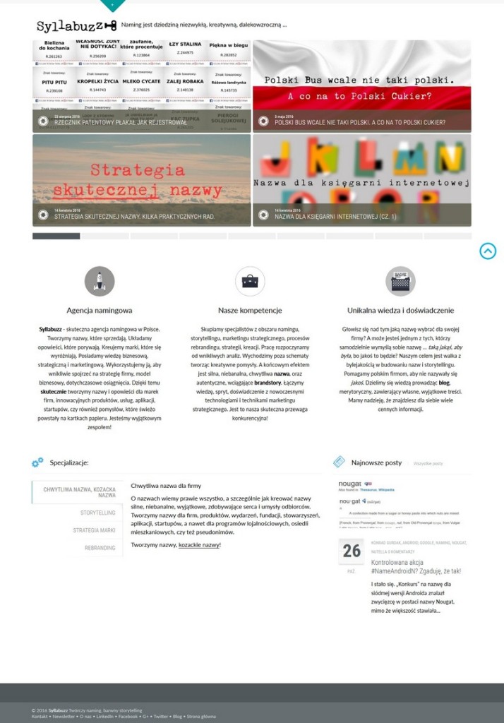 Syllabuzz.pl Main page