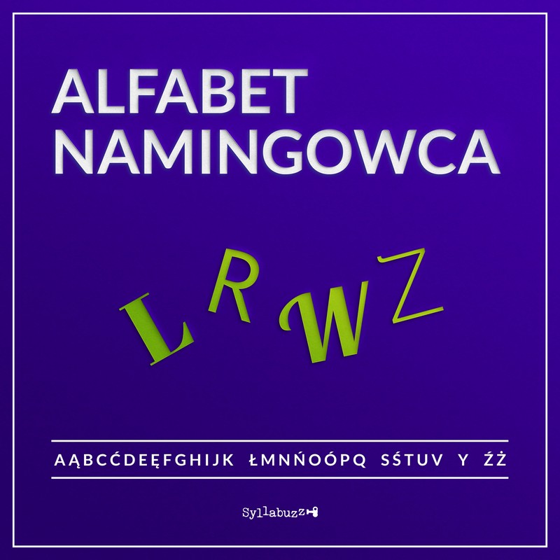Alfabet namingowca. L R W Z Syllabuzz Agencja namingowa