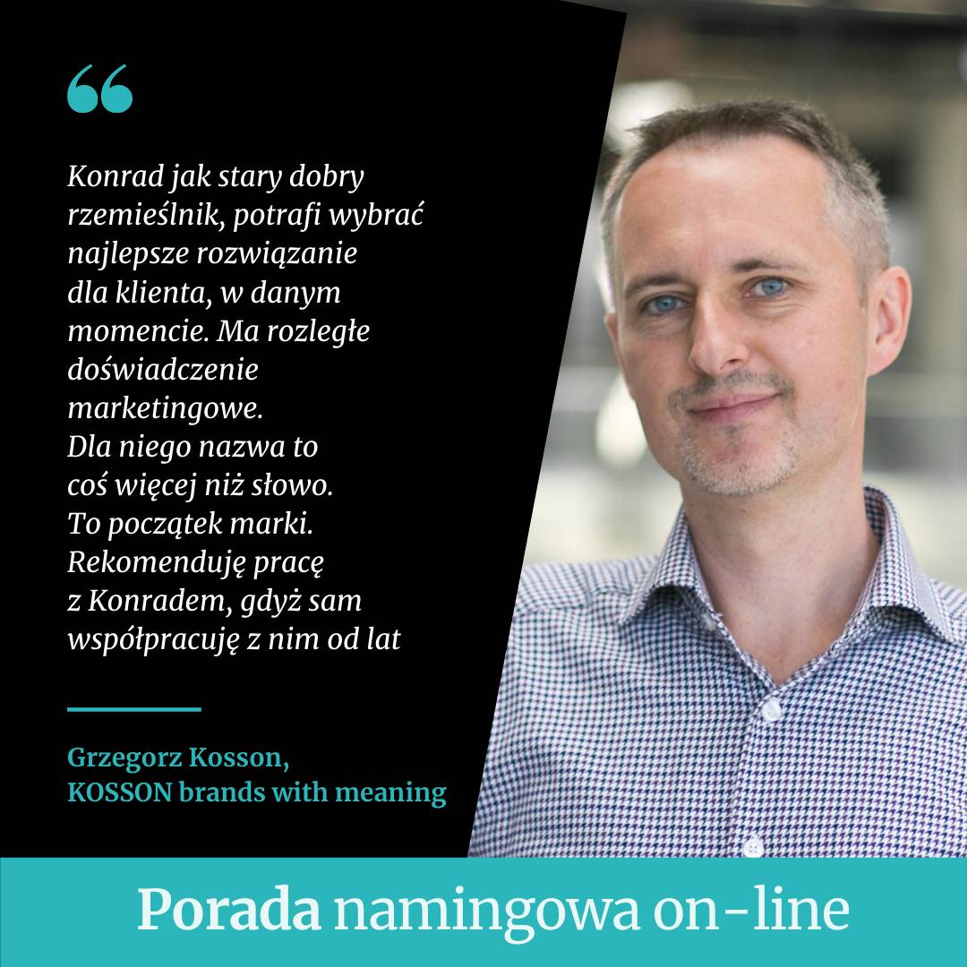 porada namingowa on-line, Konrad Gurdak, agencja namingowa Syllabuzz.pl
